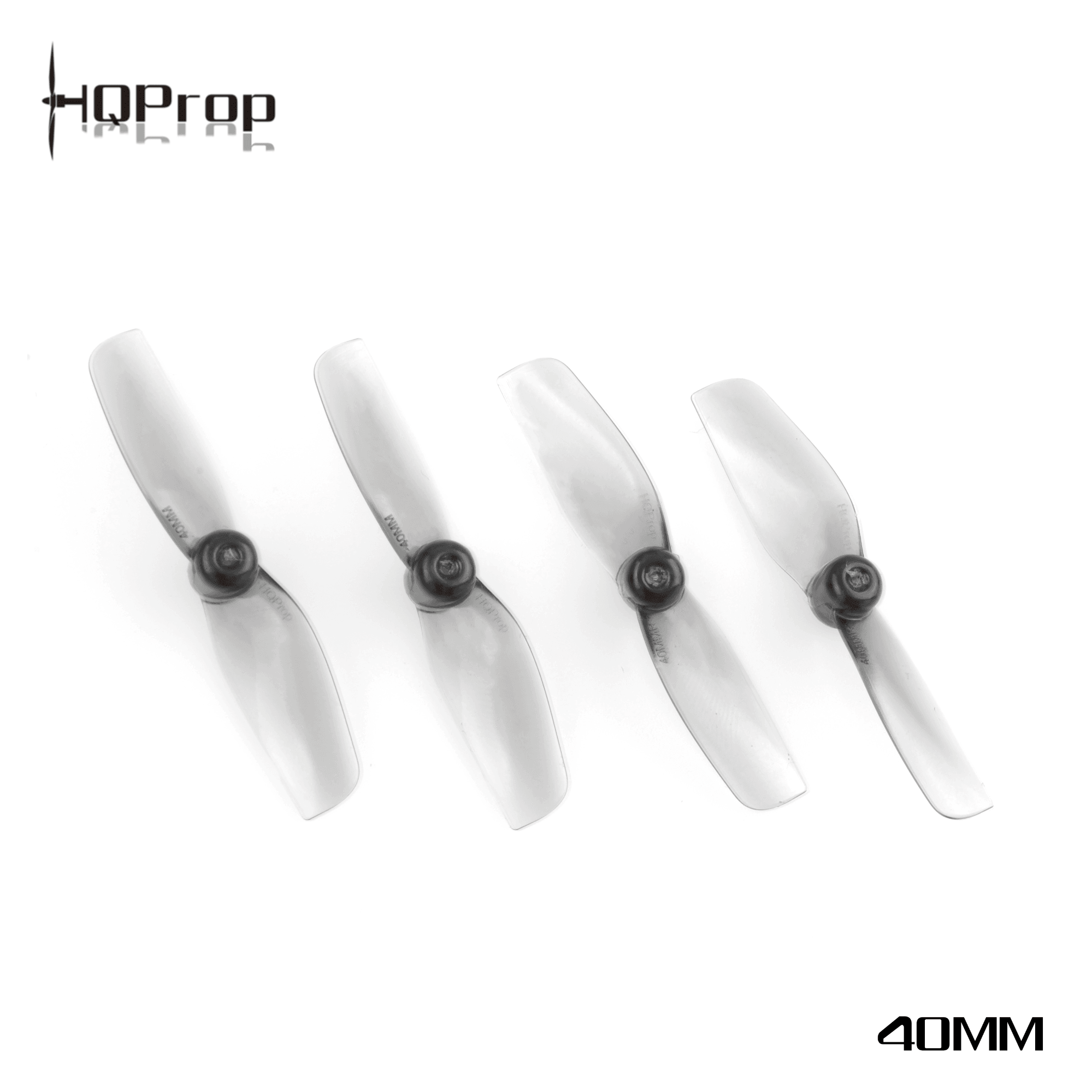 HQ Micro Whoop Prop 40MMX2 (2CW+2CCW)-Poly Carbonate-1MM Shaft - Rising Sun FPV