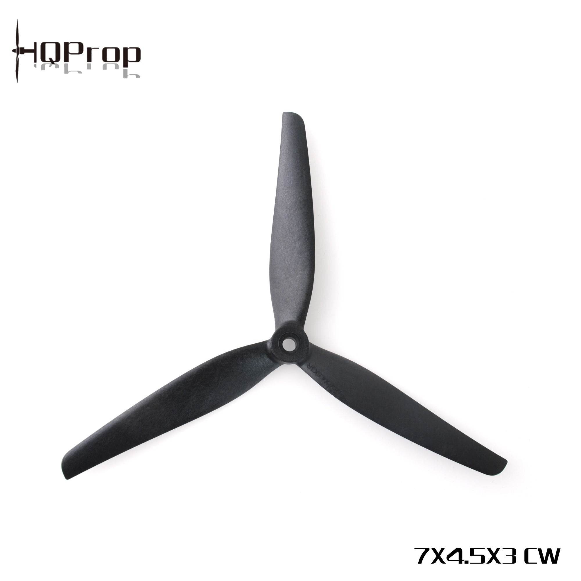 HQ MacroQuad Prop 7X4.5X3 (1CW or 1CCW) Black-Glass Fiber Nylon - Rising Sun FPV