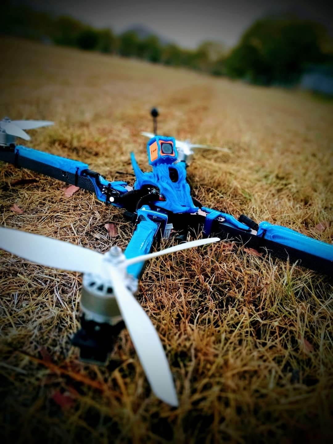 Big Fu*kin WEDGE (BFW) X-CLASS Frame 3D Printed Kit - Rising Sun FPV