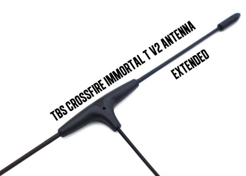TBS CROSSFIRE IMMORTAL T ANTENNA V2 - EXTENDED - Rising Sun FPV