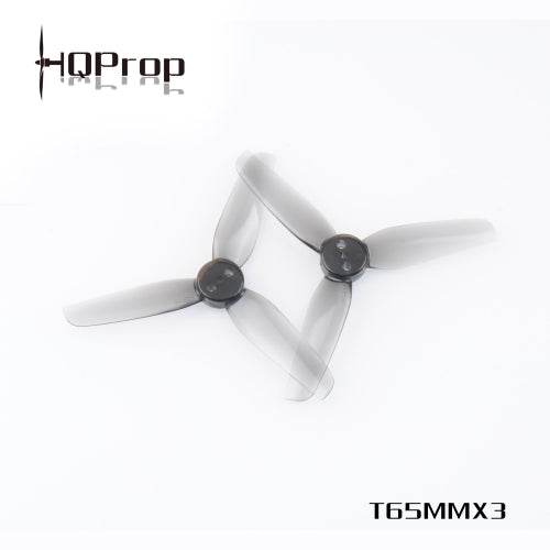 HQ Durable Prop T65MMX3 Light Grey (2CW+2CCW)-Poly Carbonate - Rising Sun FPV