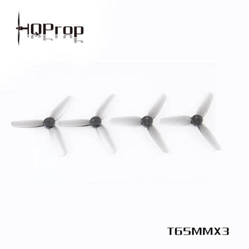 HQ Durable Prop T65MMX3 Light Grey (2CW+2CCW)-Poly Carbonate - Rising Sun FPV