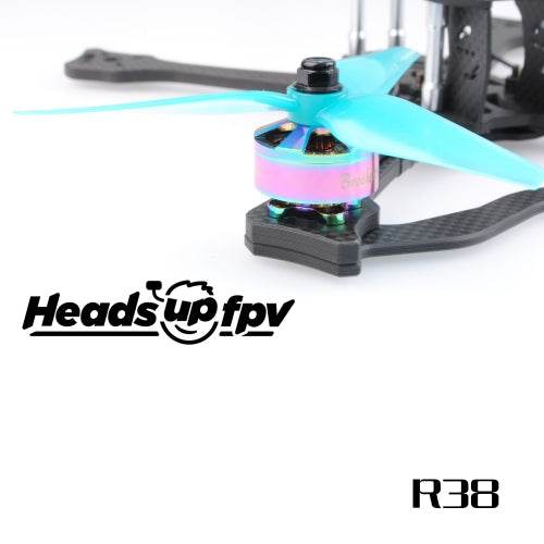 HeadsUp Racing Prop R38 (2CW+2CCW)-Poly Carbonate - Rising Sun FPV
