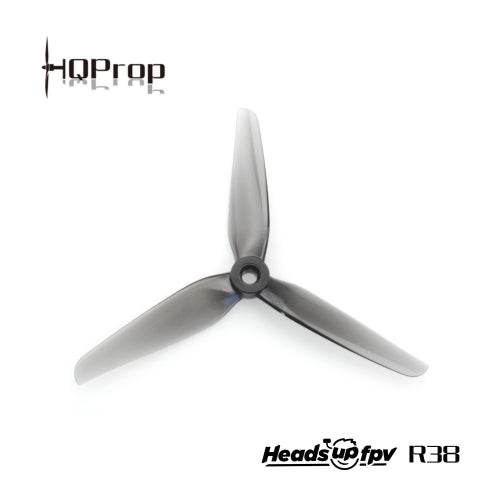 HeadsUp Racing Prop R38 (2CW+2CCW)-Poly Carbonate - Rising Sun FPV