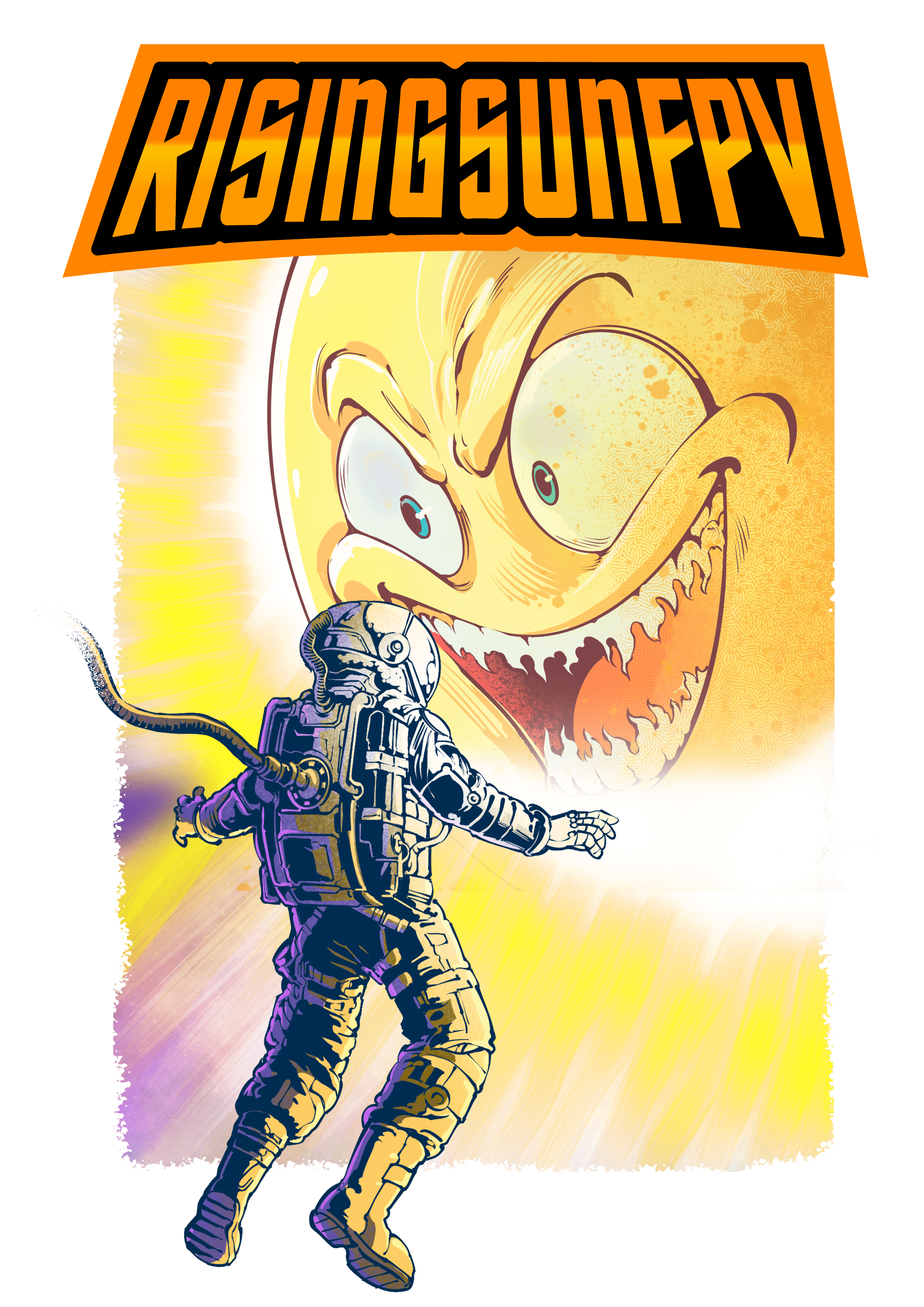 Rising Sun FPV - 3D CMYK Resin Pigment Set - Rising Sun FPV