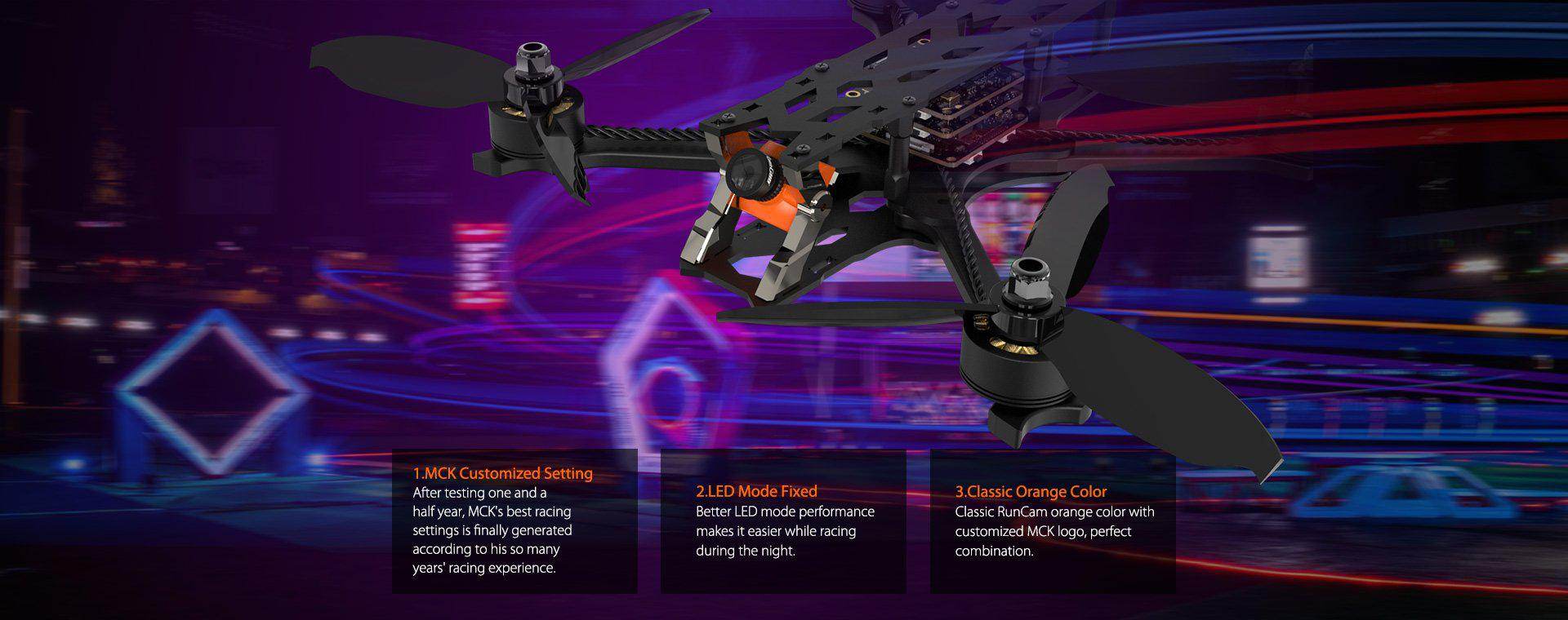 Runcam Racer MCK Edition - Rising Sun FPV