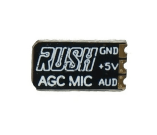 RushFPV Ultra Small External Automatic Gain Control (ATC) VTX/Goggle Microphone - Rising Sun FPV