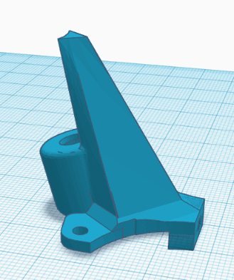 Sendstorm Lite Rear fin integrated Singularity v1.1 - Rising Sun FPV