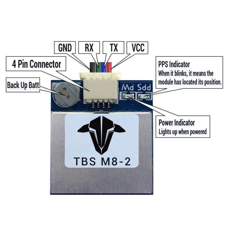 TBS M8.2 GPS Glonass - Rising Sun FPV