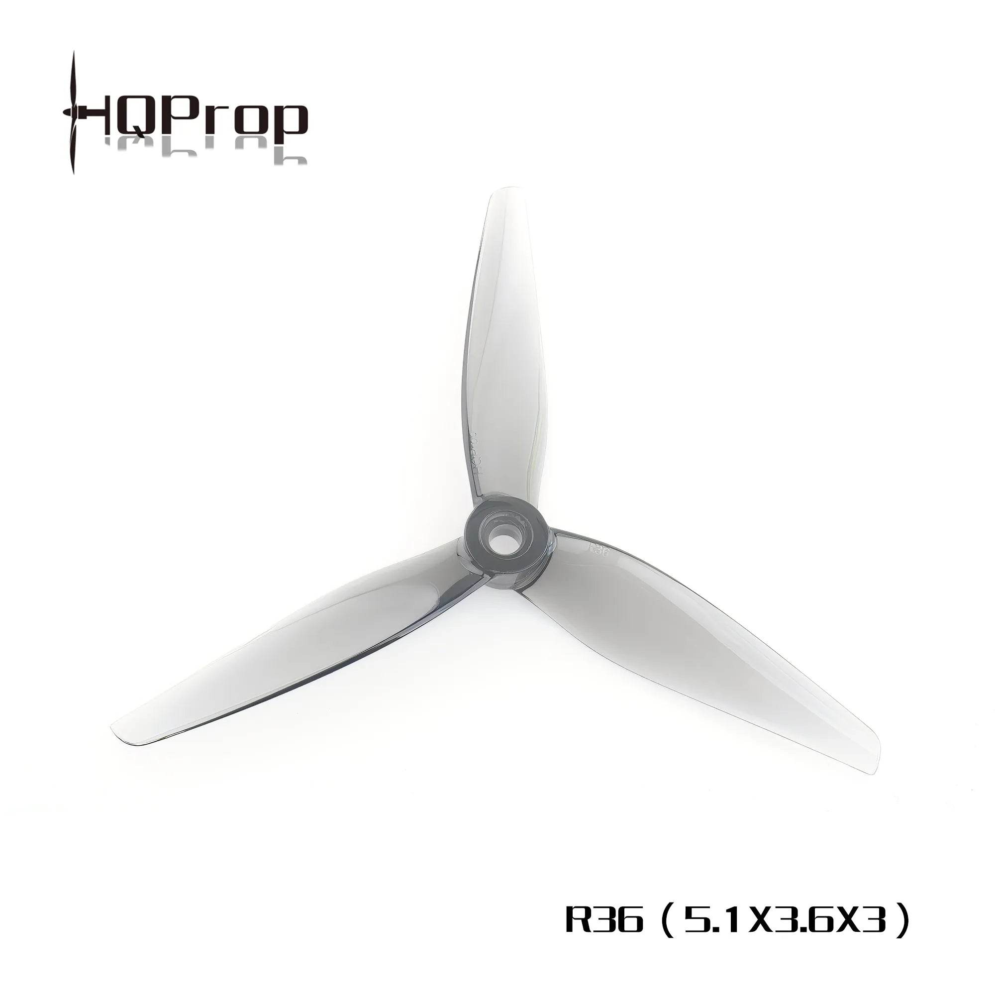 HQ Racing Prop R36(5.1X3.6X3) (2CW+2CCW)-Poly Carbonate - Rising Sun FPV