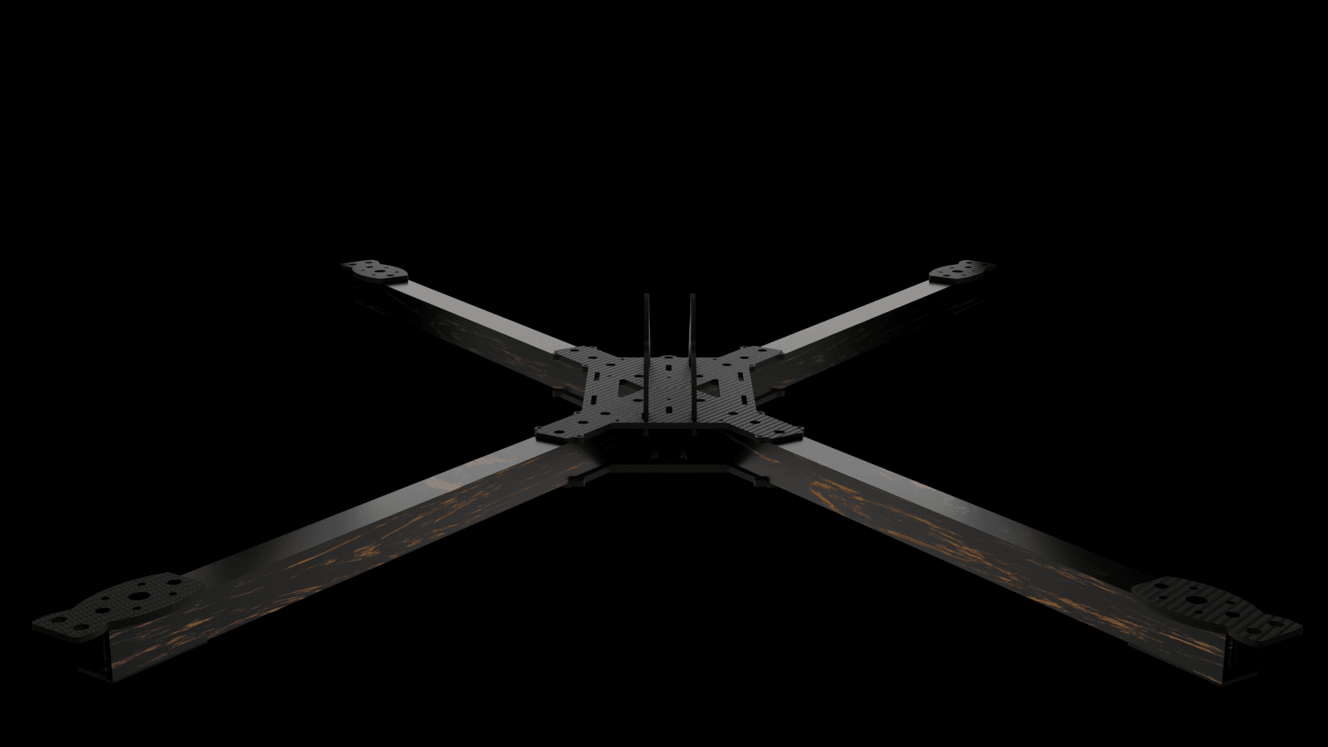 Big Fu*kin WEDGE (BFW) X-CLASS Frame - Rising Sun FPV