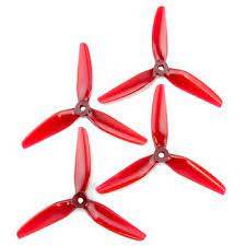 HQ Durable Prop 5.1x4.1x3 Tri Blade POPO Propellers CW/CCW 1 Pack (4 Pieces) - Rising Sun FPV