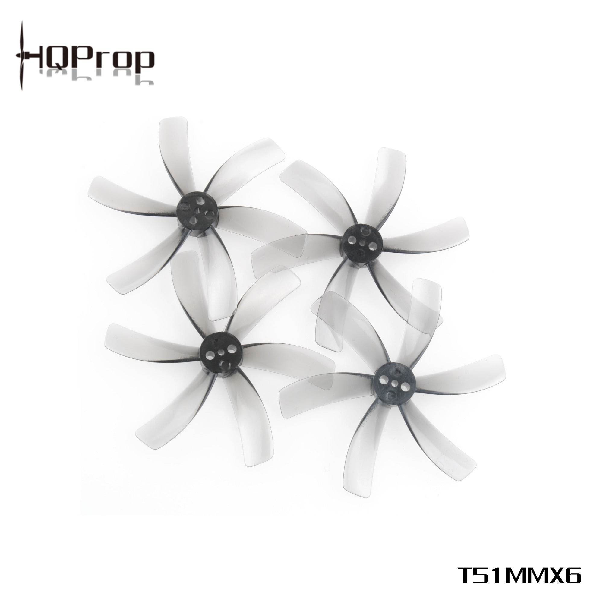 HQProp T51MMX6 Light Grey (2CW+2CCW) - Rising Sun FPV