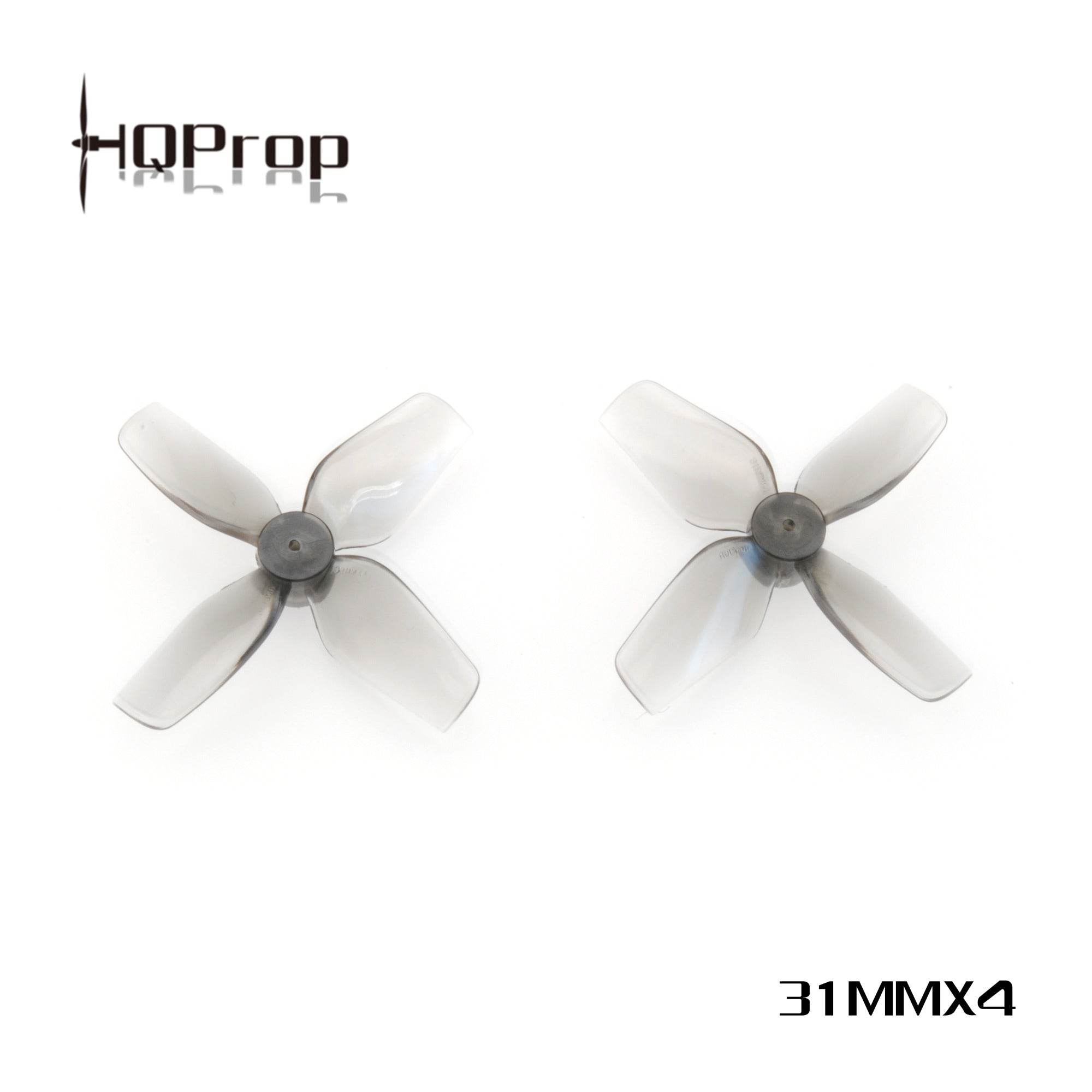 HQ Micro Whoop Prop 31MMX4 (2CW+2CCW)-Poly Carbonate-1MM Shaft - Rising Sun FPV