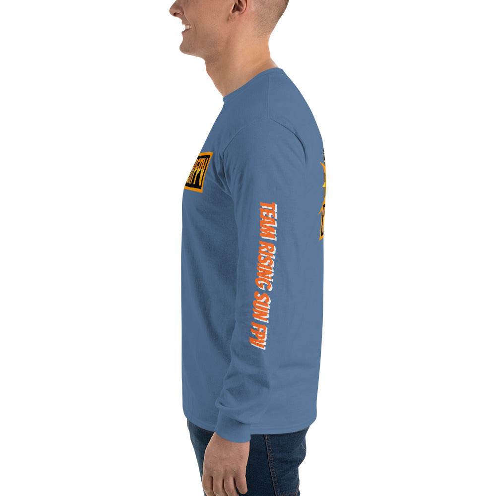Men’s Long Sleeve Shirt - Rising Sun FPV