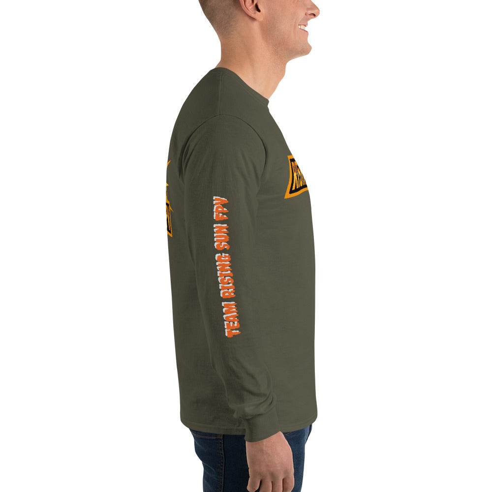 Men’s Long Sleeve Shirt - Rising Sun FPV