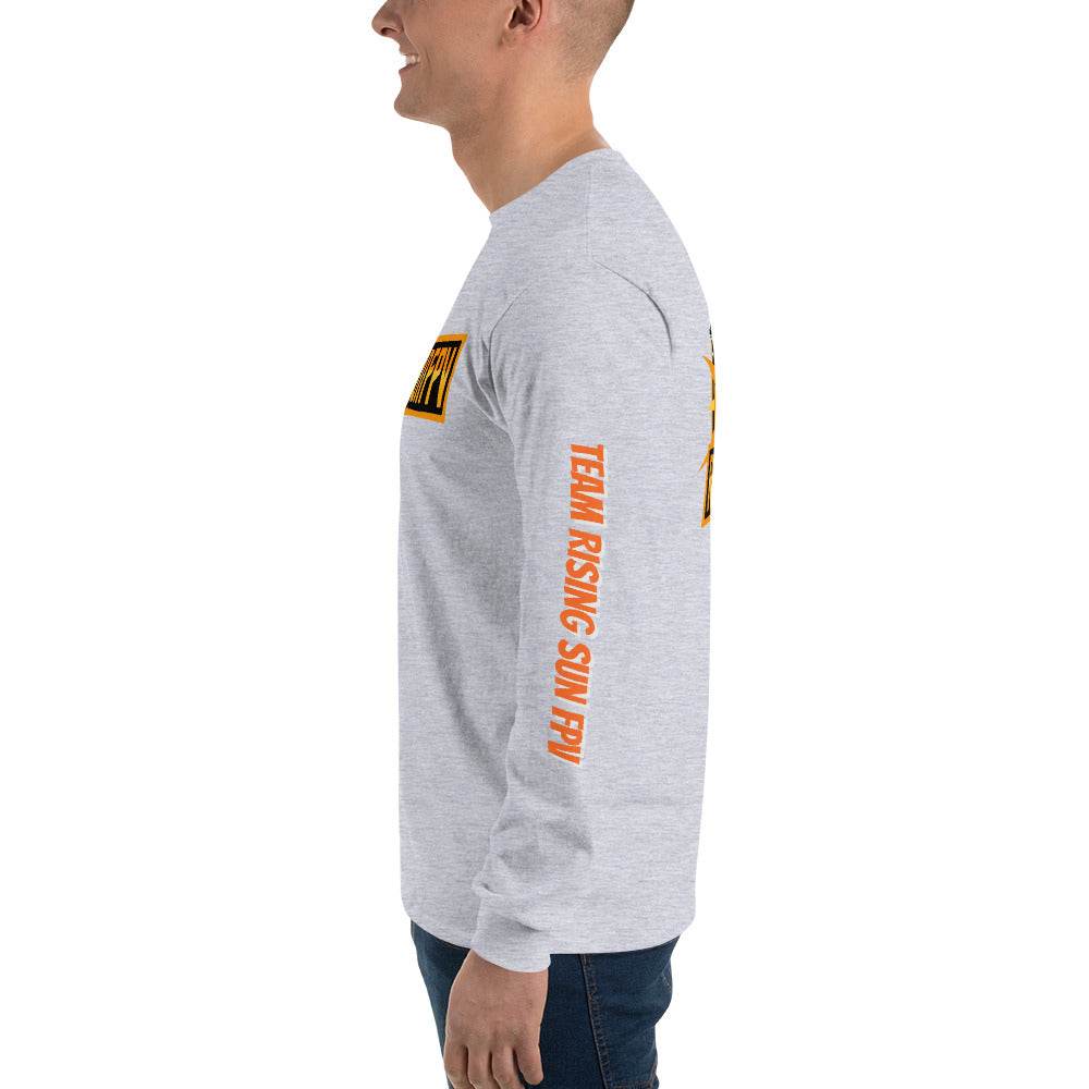 Men’s Long Sleeve Shirt - Rising Sun FPV