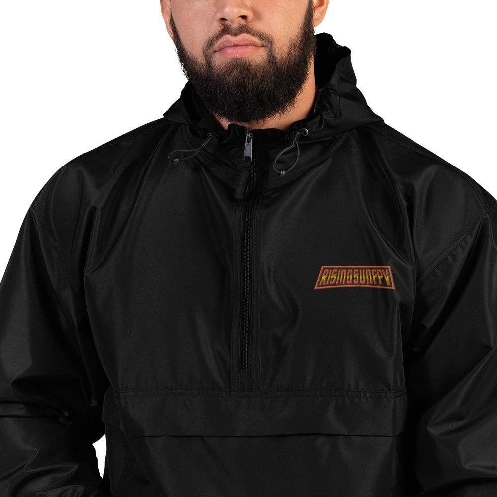 Embroidered Champion Packable Jacket - Rising Sun FPV