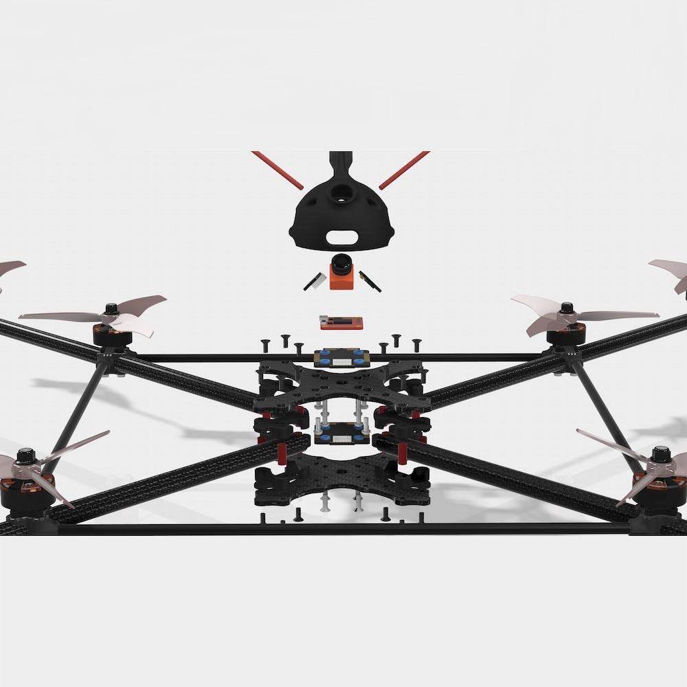 OctoFAERRY frame - Rising Sun FPV