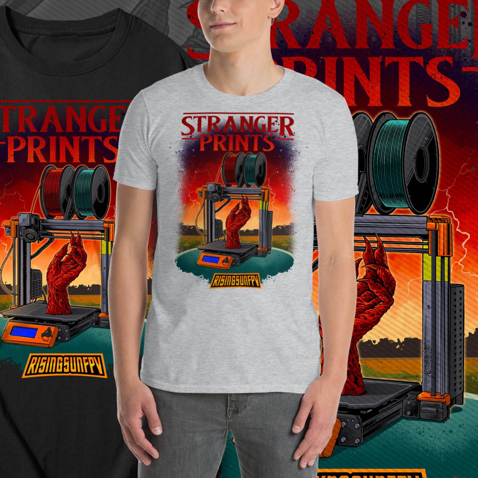 Stranger Prints T-Shirt - Rising Sun FPV