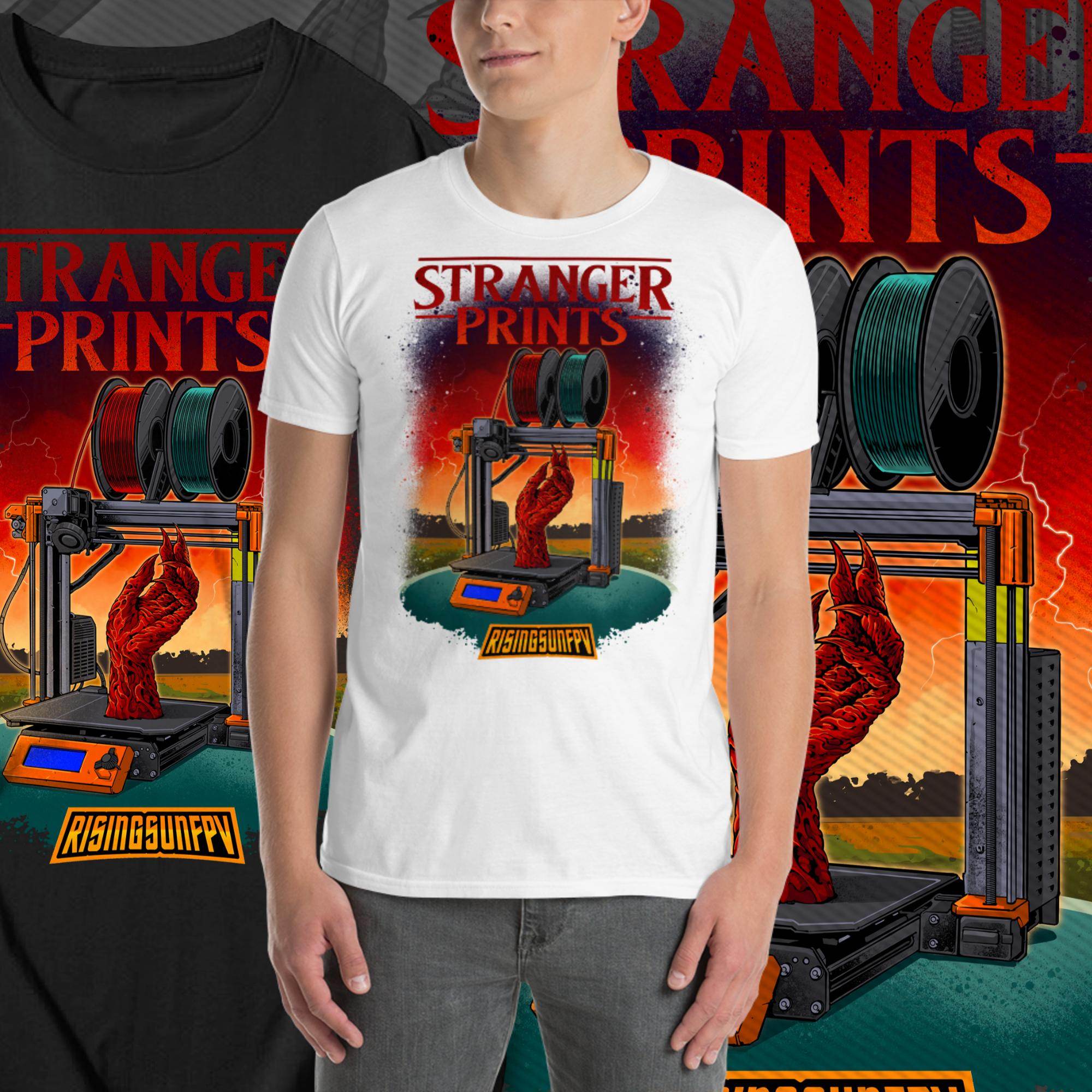 Stranger Prints T-Shirt - Rising Sun FPV