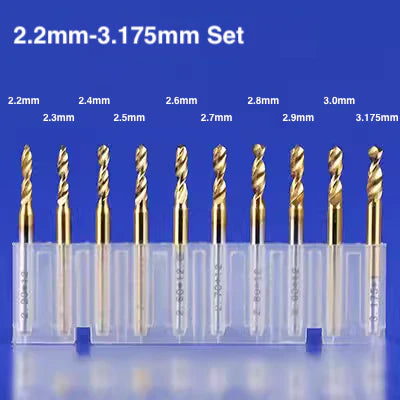 TiN Coating Drill Bit - 1/8″ Shank