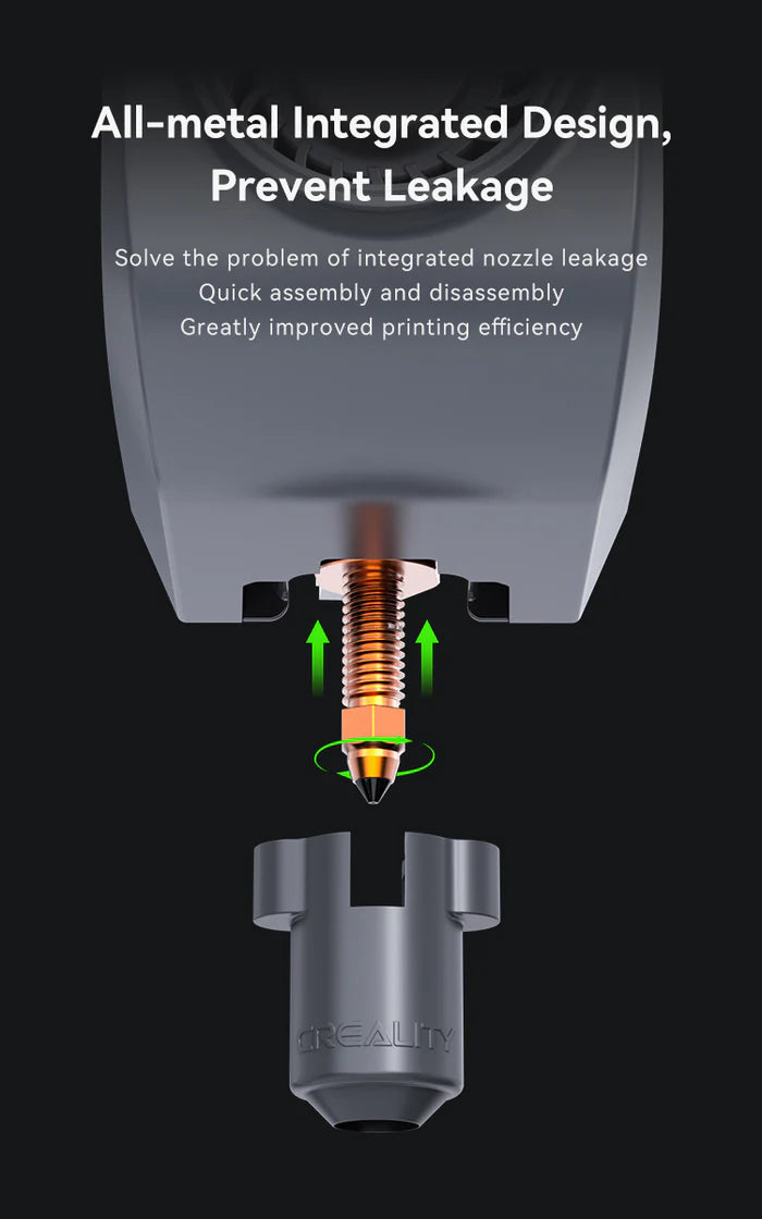 Unicorn Nozzle Ender 3 V3, K1 Phaetus Silicon Carbide