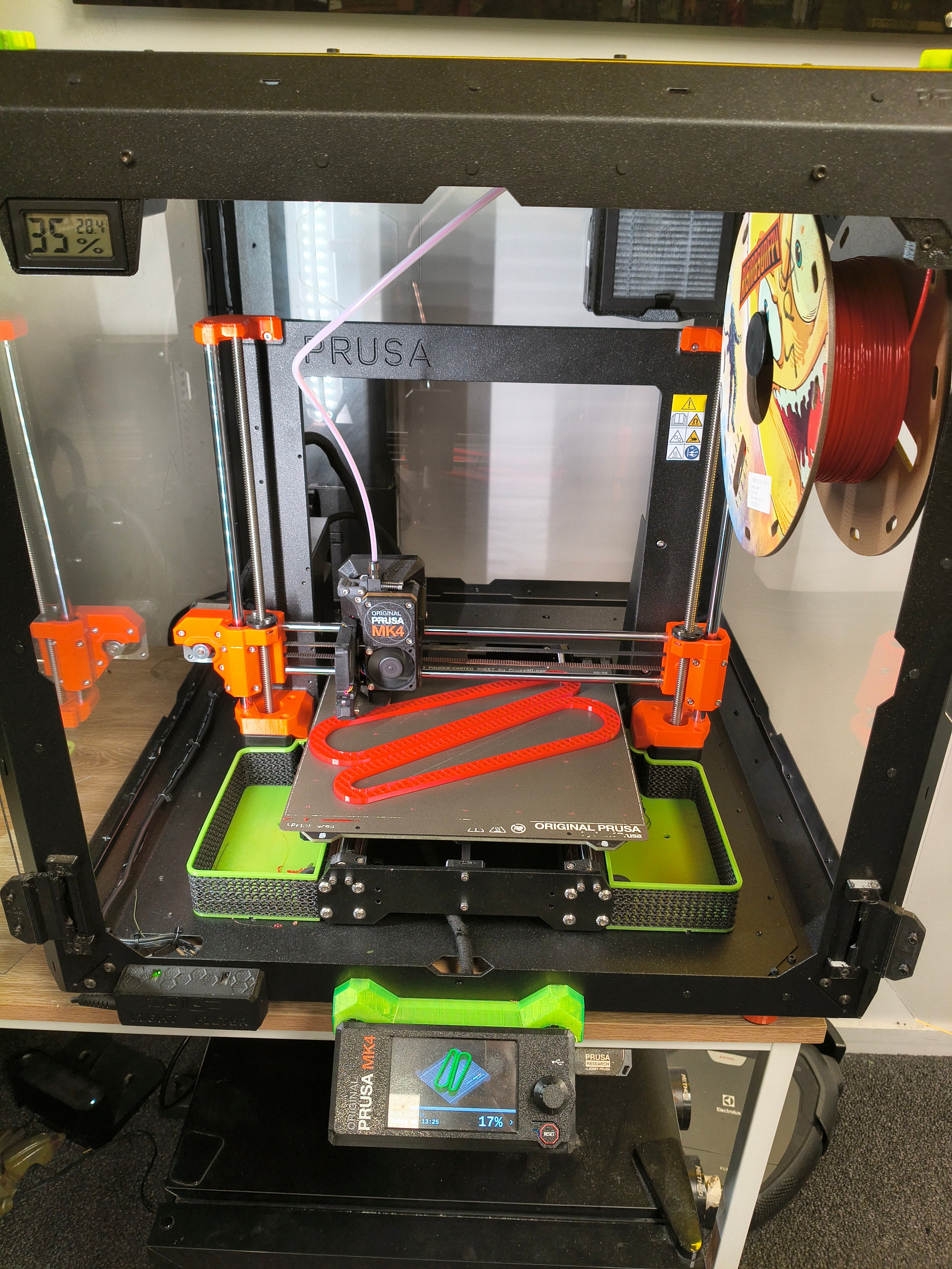 Original Prusa MK4 with LED and HEPA Filter Enclosure