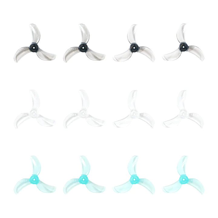 Gemfan 1208 3-blade Propellers(1.0mm Shaft)