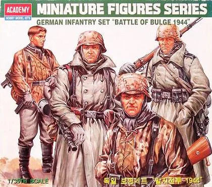 German Infantry Set Battle of the Bulge 1944