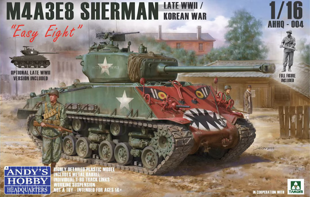 M4A3E8 Sherman Late WWII / Korean War