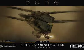 Dune Spice Harvester + 2 Ornithopters - Set