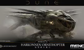 Dune Spice Harvester + 2 Ornithopters - Set