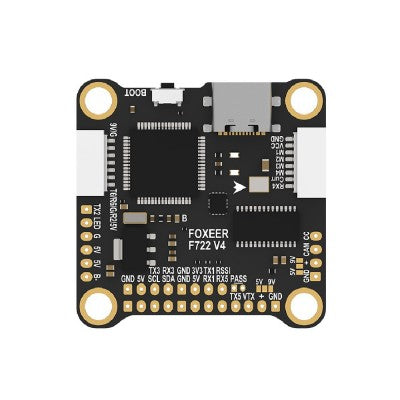 Foxeer F722 V4 MPU6000 FC 8S Dual BEC Barometer X8