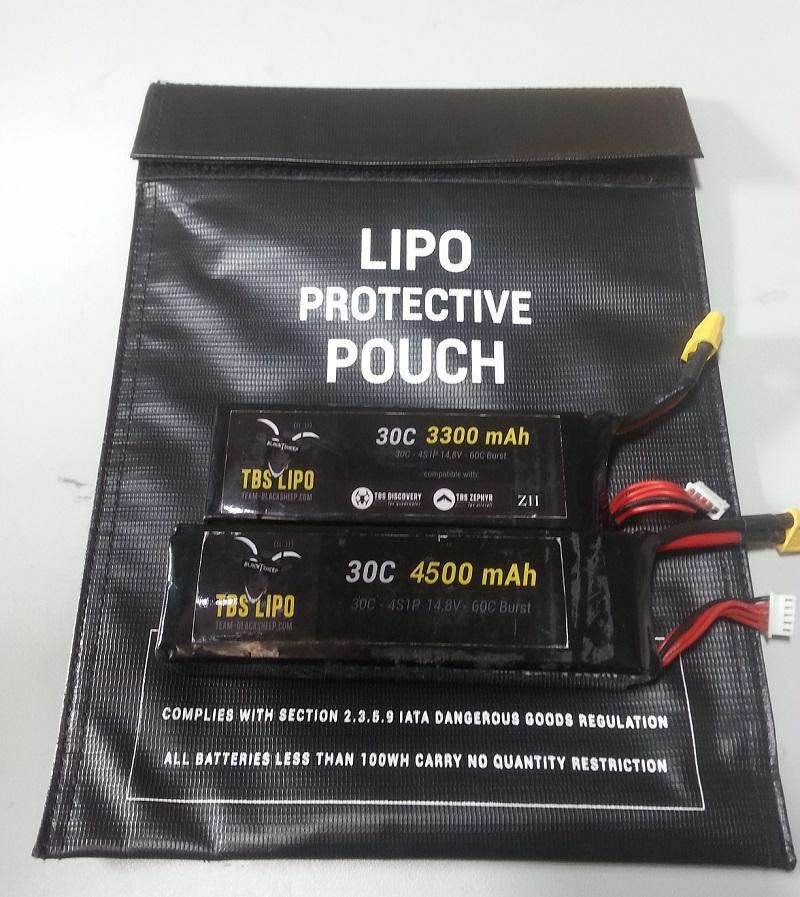 TBS Lipo Bag - Rising Sun FPV