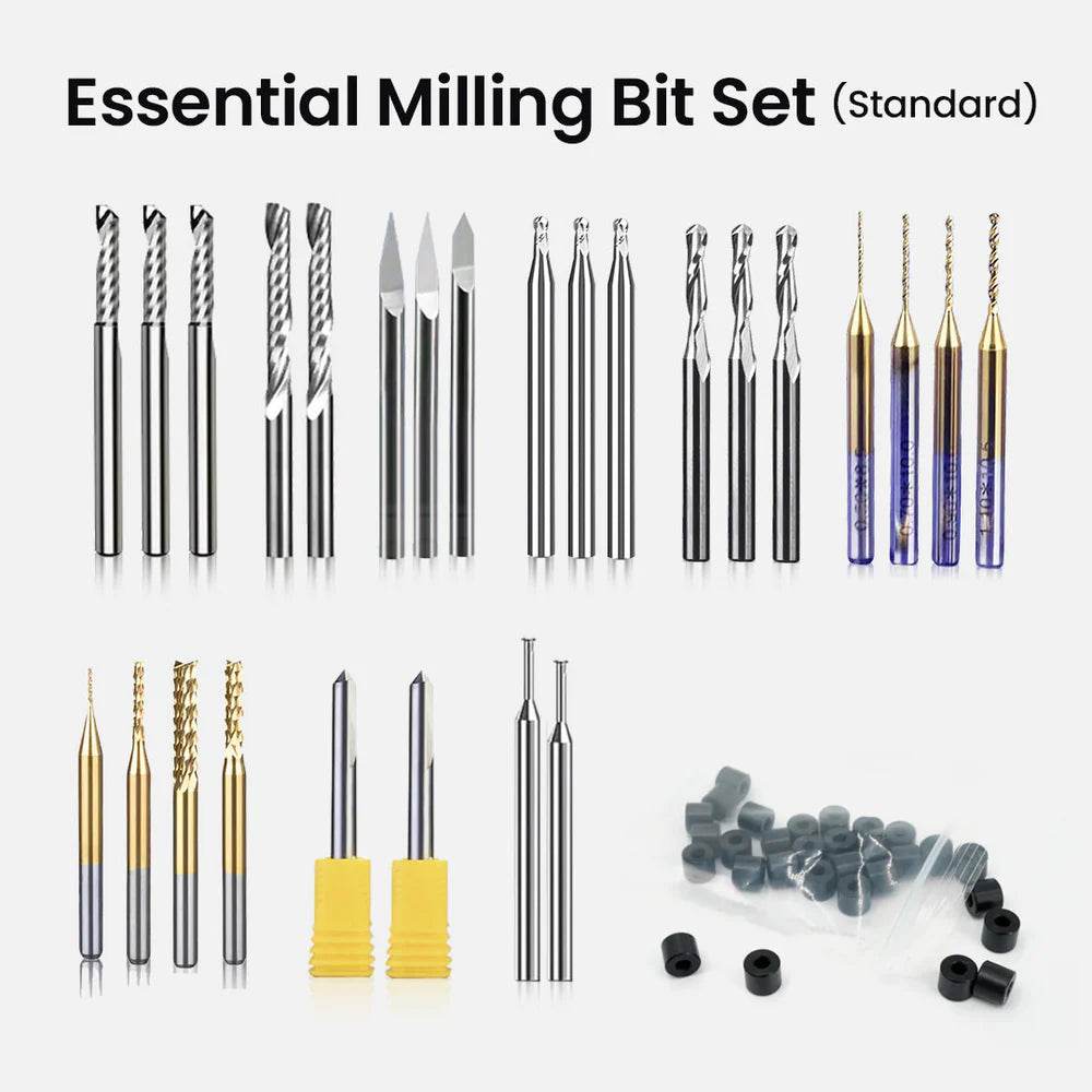 Carvera Essential Milling Bit Set 52 Piece - Rising Sun FPV