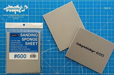 Icky Sticky SANDING SPONGE SHEET ASSORTED GRITS