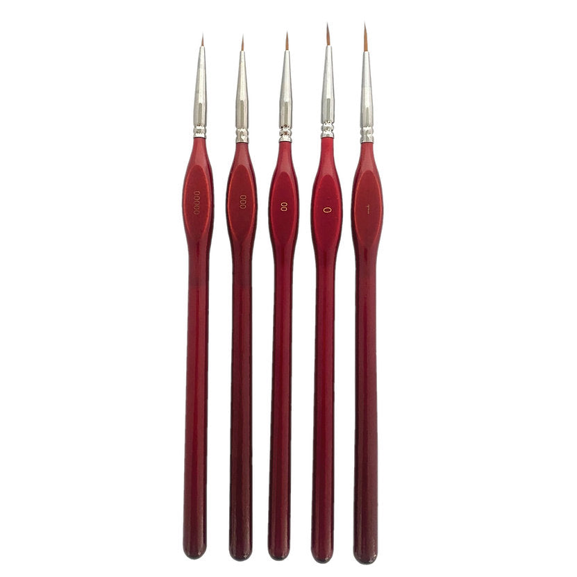 SYNTHETIC HAIR DETAIL PAINT BRUSH - SINGLE