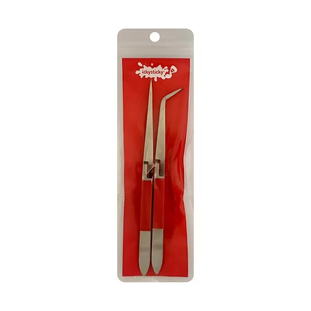 Icky Sticky REVERSE ACTION TWEEZERS 2PK