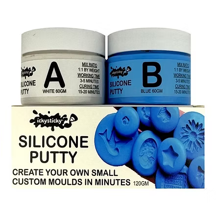 Icky Sticky SILICONE PUTTY 120GM