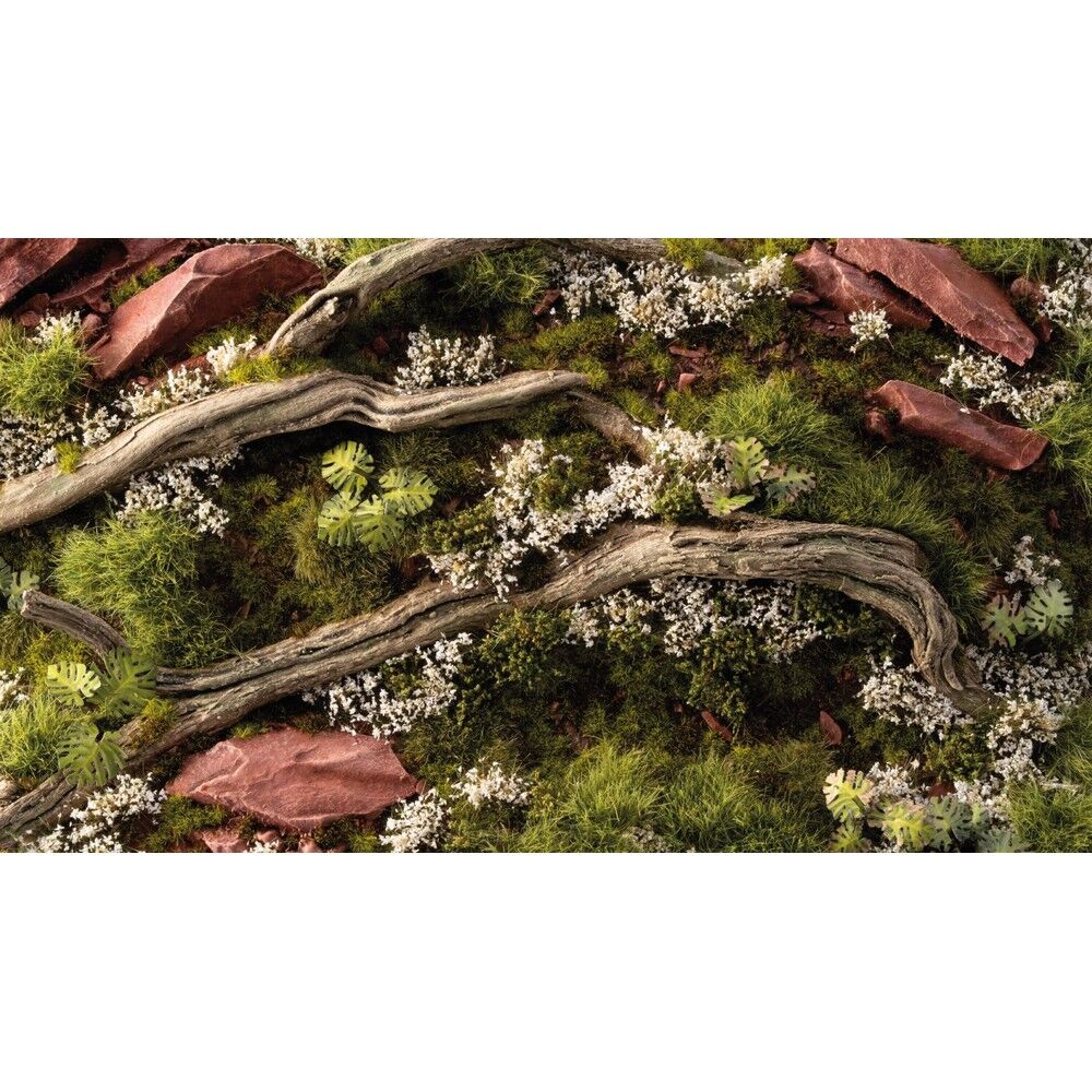 Gamers Grass - Grass Tufts - Flowers - White Rose