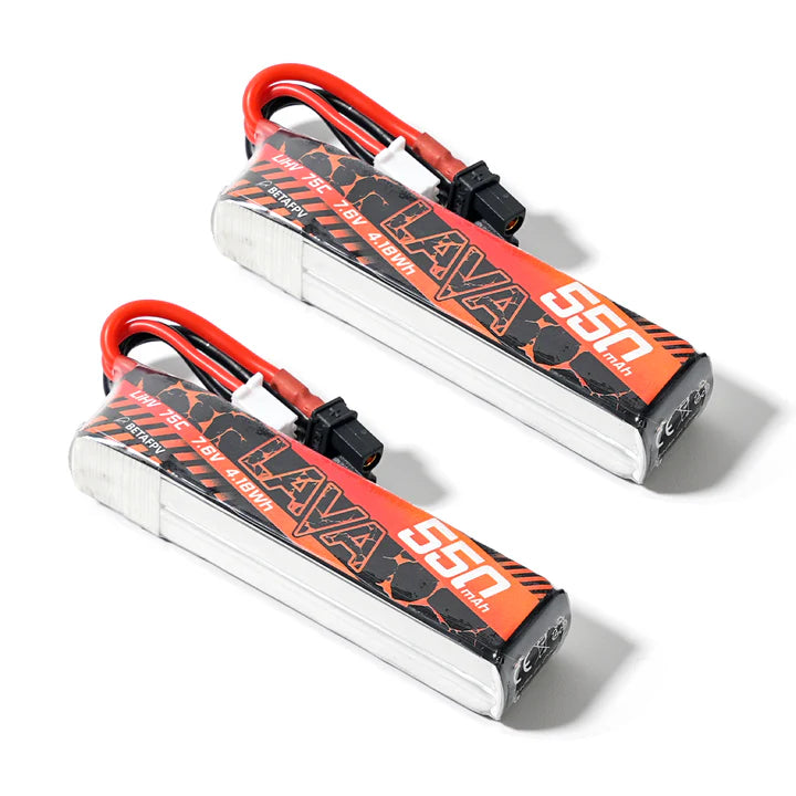 LAVA 2S 550mAh 75C Battery (2PCS)