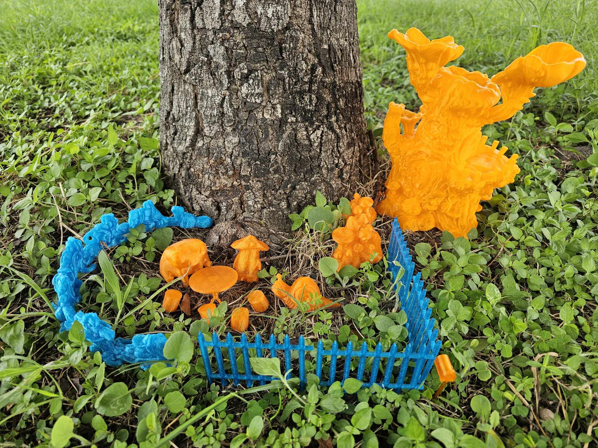 DIY 3D Printed Fairy Garden Kit