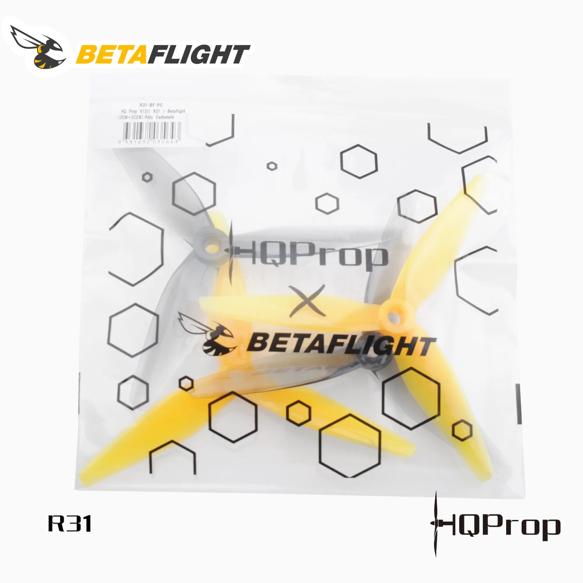 HQProp 5131（R31) (2CW+2CCW)-Poly Carbonate