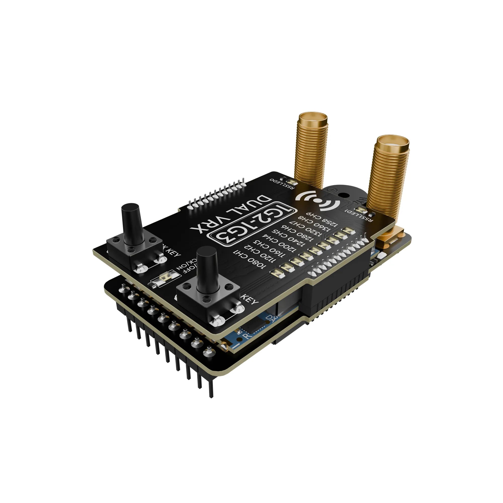 Flywoo 1G2-1G3 Dual VRX Analog Goggle Receiver Module V2