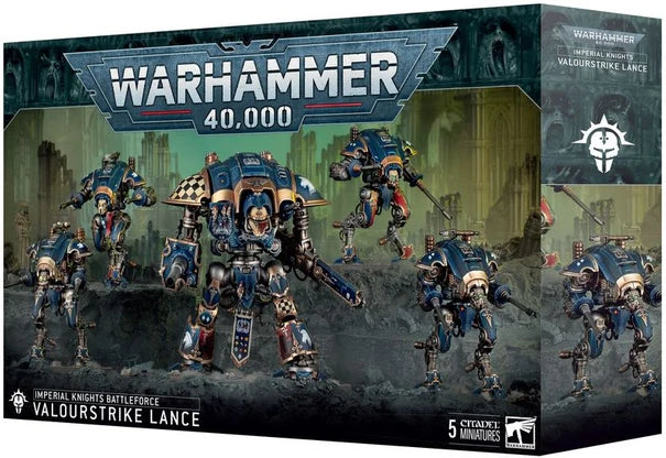 54-23 Imperial Knights: Valourstrike Lance - Pre Order releases 29/11/2024