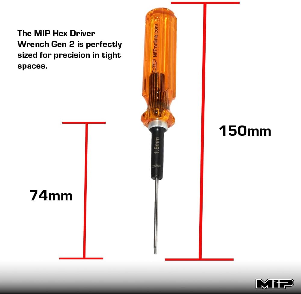 #9207 - MIP 1.5mm Hex Driver Wrench Gen 2