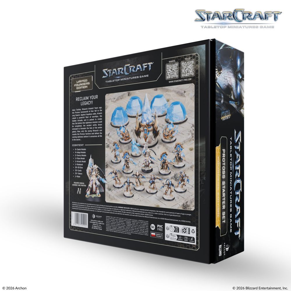 Starcraft Miniatures Games: Protoss Starters Set Founders Edition