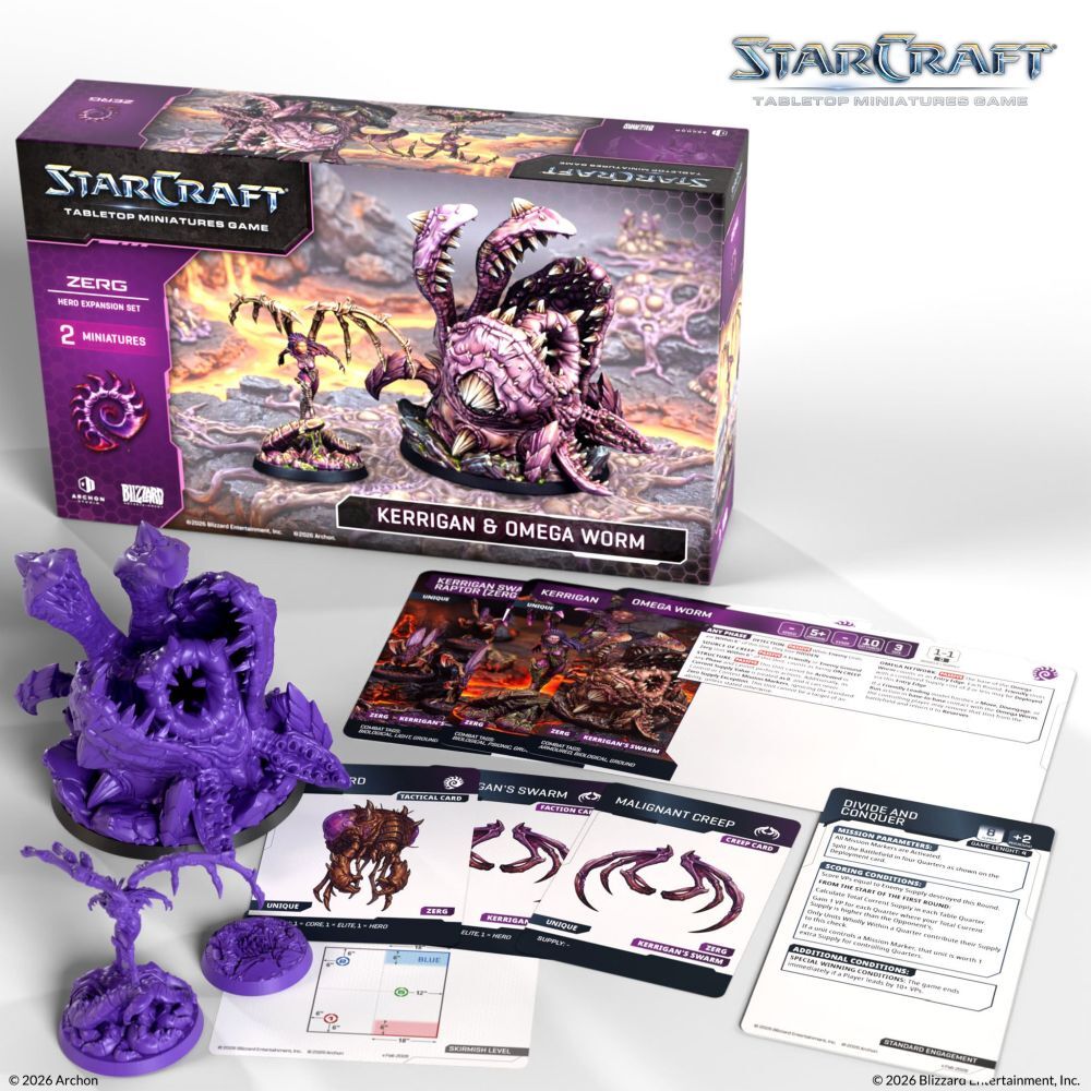 Starcraft Miniatures Games: Zerg - Kerrigan (Primal Kerrigan) - Hero Expansion Set