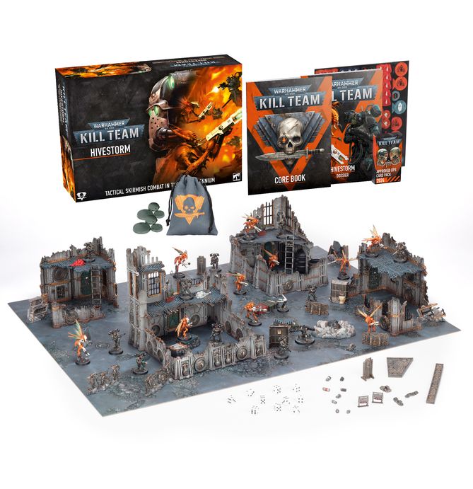 Kill Team: Hivestorm with Exclusive Wound Counter Bases